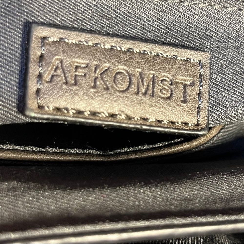 Gray Non-Leather Afkomst Crossbody Bag - Picture 9 of 9